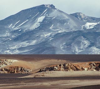 Ojos del Salado is the highest volcano in the world