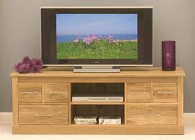 A wide-screen television Set