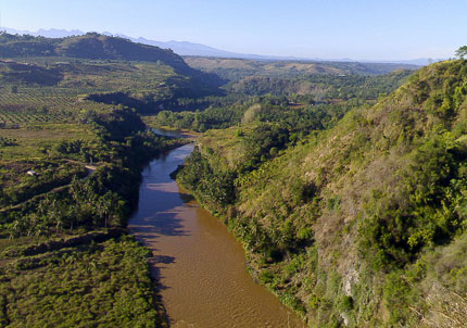The Cagayan River (also know as Cagayan de Oro rover)