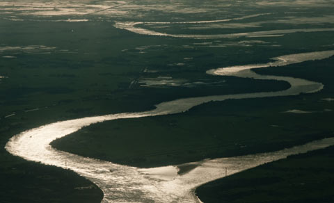 The Myitsone Dam on the Irrawaddy River