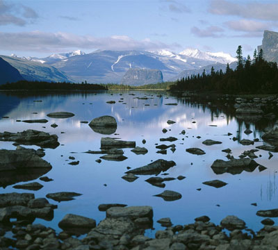 Laitaure Lake Sarek National Park