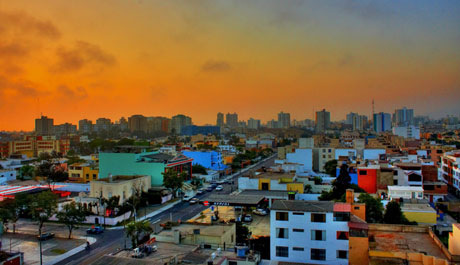 Lima, the capital city of Peru