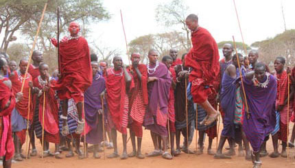 Maasai Warrior Celebration