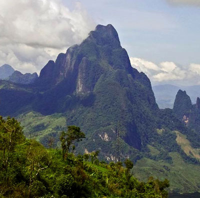 Phou Bia mountain
