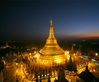 The Shwedagon Pagoda