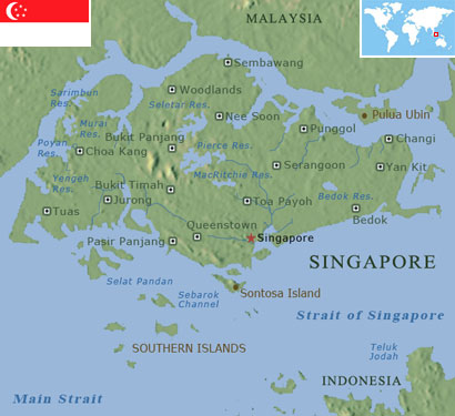 Singapore World Atlas Find Fun Facts