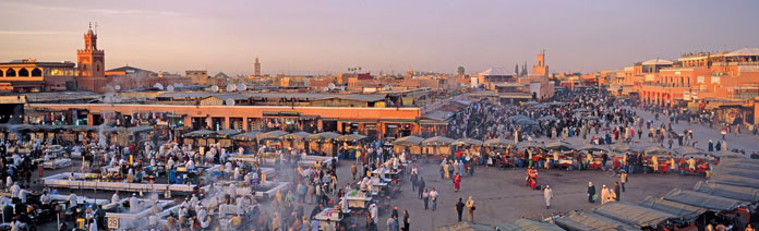 Jemma el Fna Square and Souks