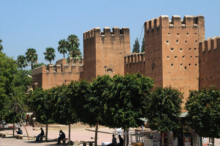 The city walls, Taroudant