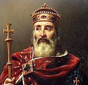 Charlemagne, first Emperor of the Holy Roman Empire